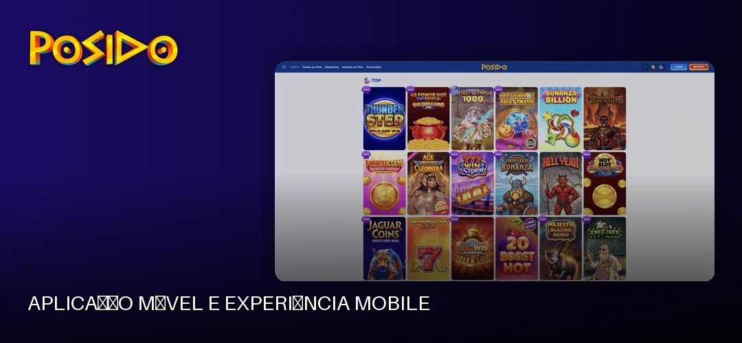 Posido promotional banner